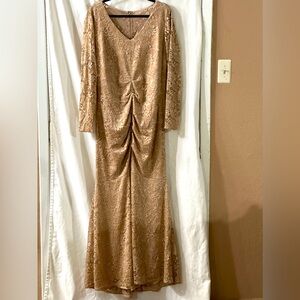 Slimming formal dress